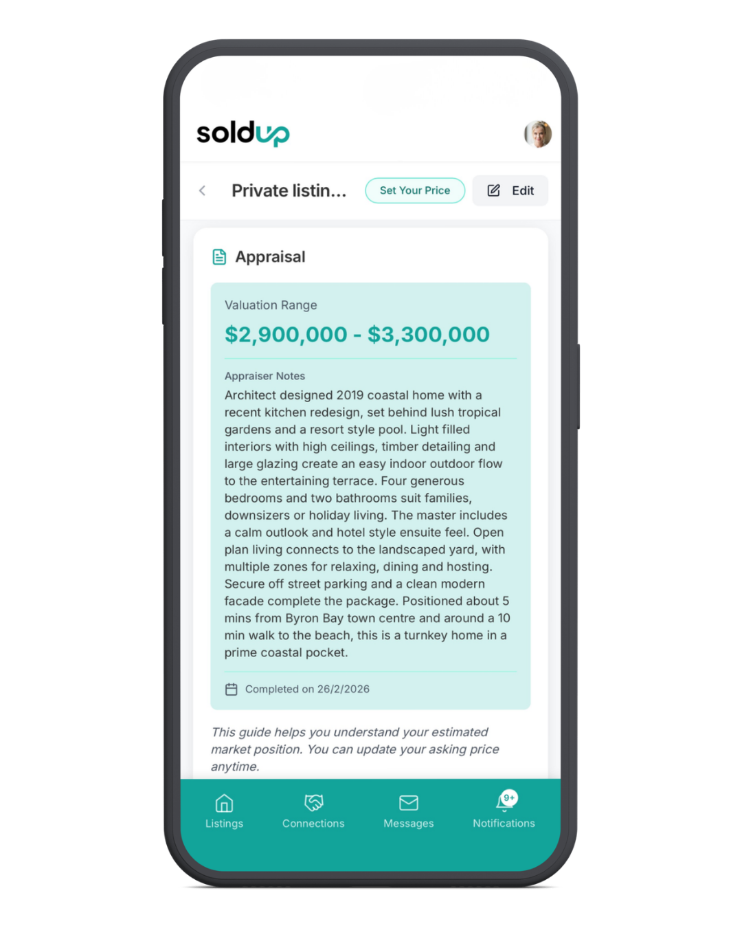 Get Your Free Appraisal & Set Your Price